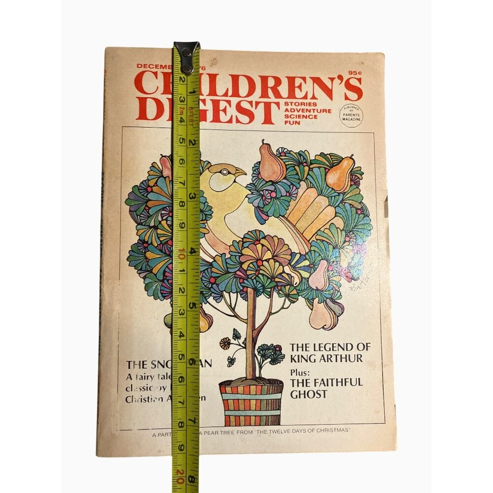 Vintage December 1976 Childrens Digest Magazine